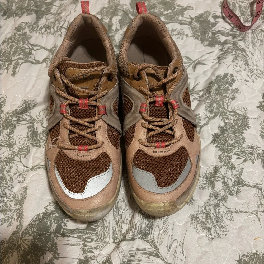 Ecco Biom C-Trail Sneakers sz 8 hiking running walking comfort traction lug sole - Picture 12 of 15